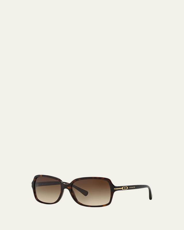 Rectangle Acetate Sunglasses